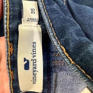 Vineyard Vines Skinny Jeans 35 Dark Wash - Excellent Used Condition